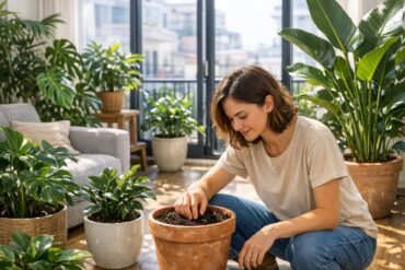 Consejos para cuidar plantas de interior y mantenerlas sanas todo el año